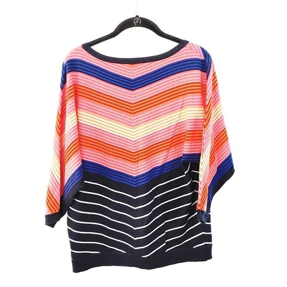 Talbots Striped Dolman Sweater Multicolor Small Women's - Picture 3 of 5